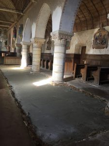 Restauration du plancher-Eglise St Denis- juin 2022