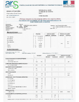 Analyse d’eau SIAEP Moulins 18 Juillet 2024