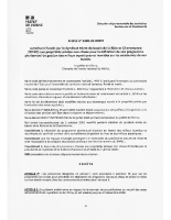 Arrêté 2350 25 00012 du 13 Mars 2026