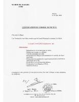 Convocation conseil municpal2 avril 2026